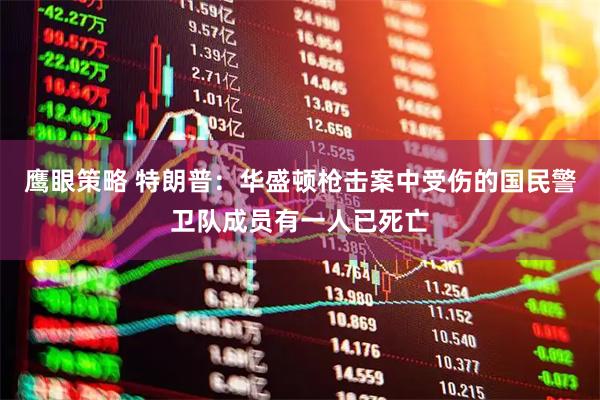 鹰眼策略 特朗普：华盛顿枪击案中受伤的国民警卫队成员有一人已死亡