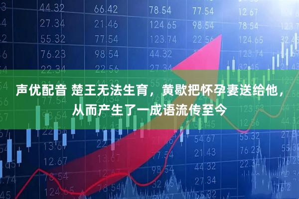 声优配音 楚王无法生育，黄歇把怀孕妻送给他，从而产生了一成语流传至今